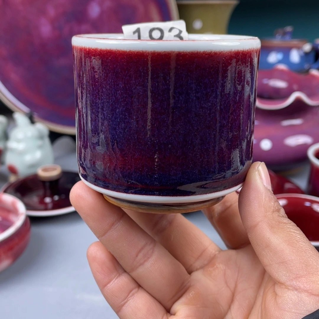 瓷片纯手工制作……微微瑕