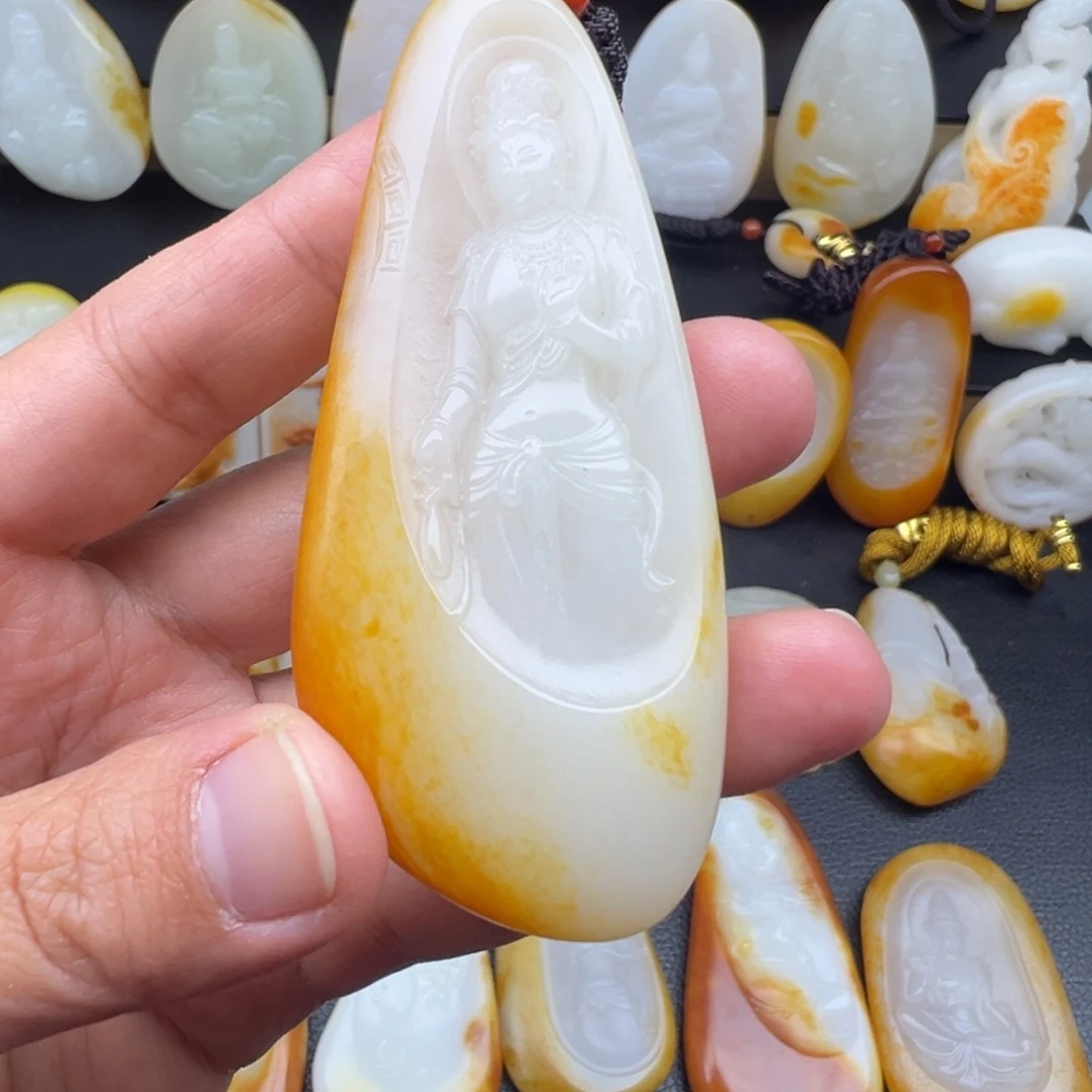 用***5玉新疆观音精品美货