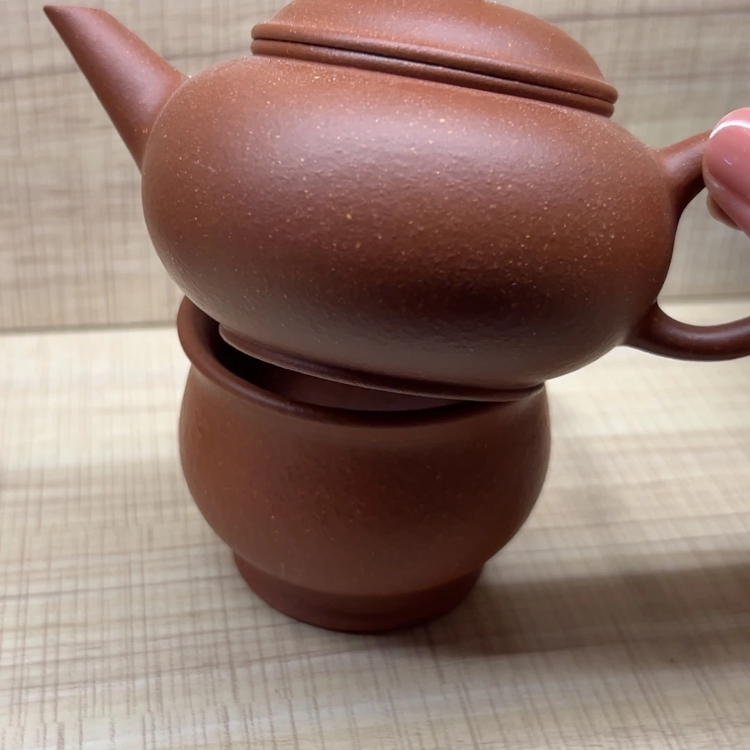 茶壶紫砂红将破水平150