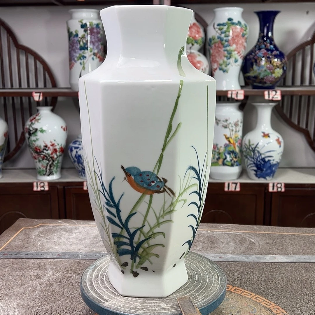 陶摆件景德镇陶瓷6竹