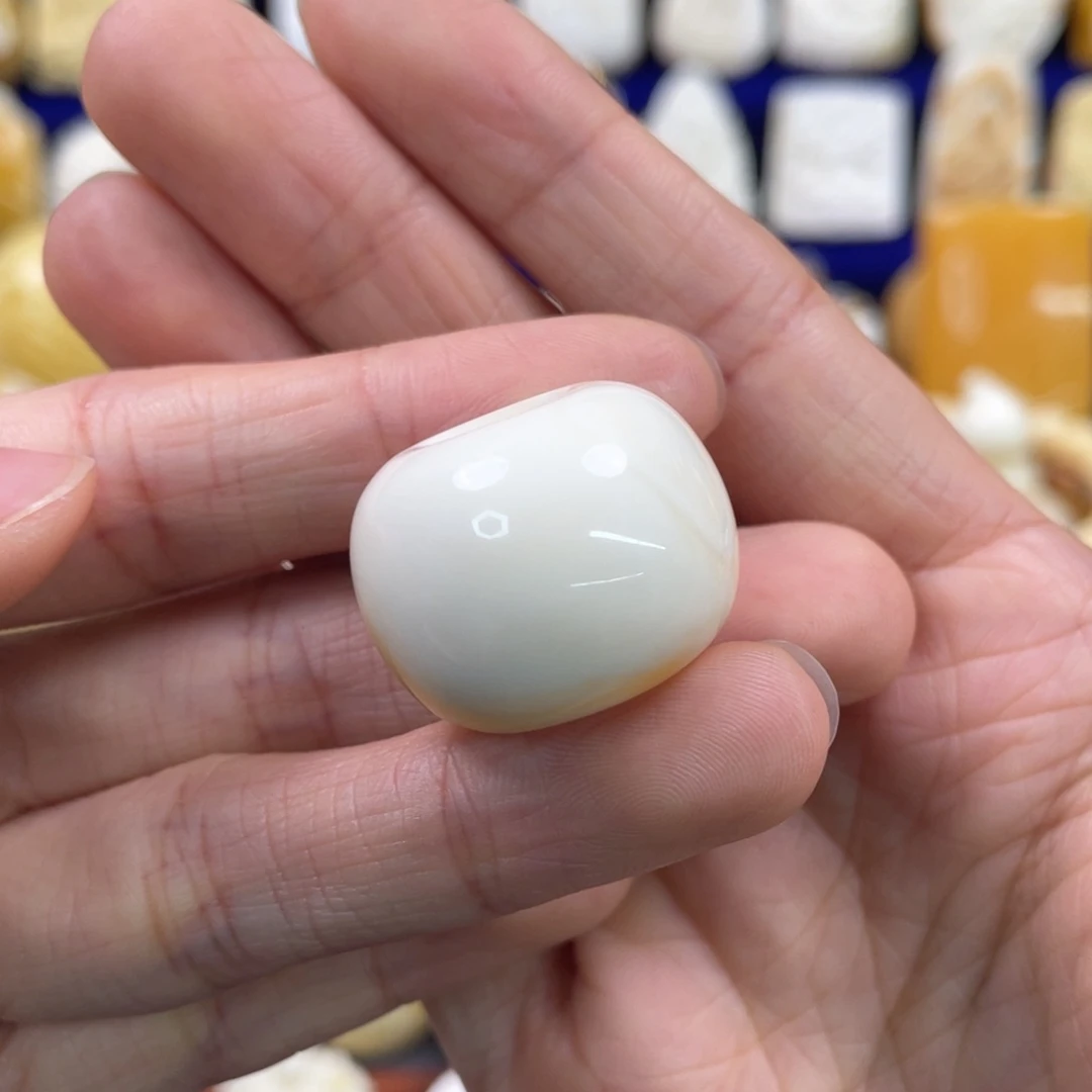 蜜蜡裸石未镶嵌琥珀蜜蜡扣子