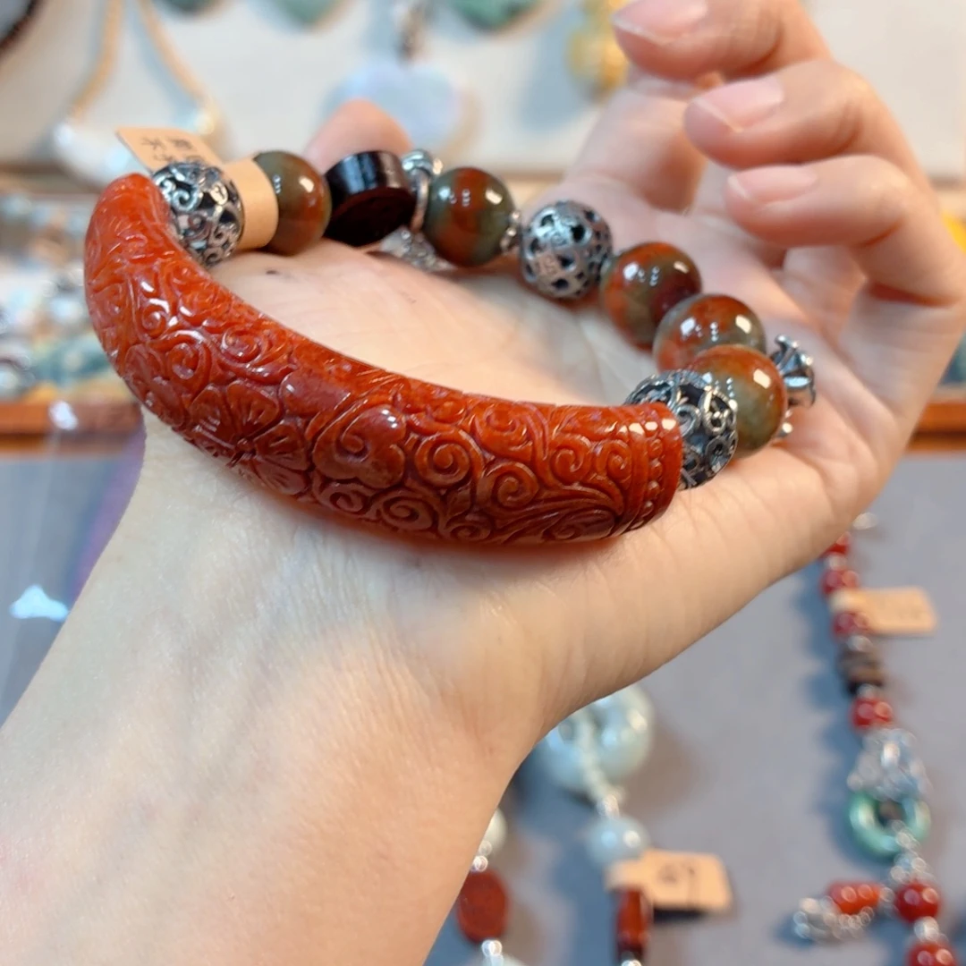 未镶嵌手链翡翠J****n手串