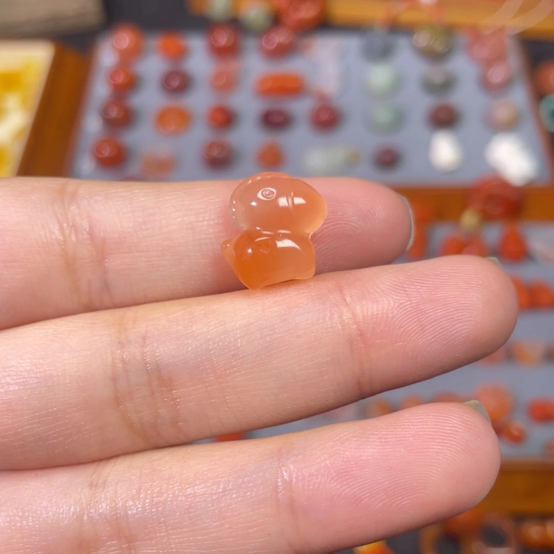 南红玛瑙未镶嵌小马