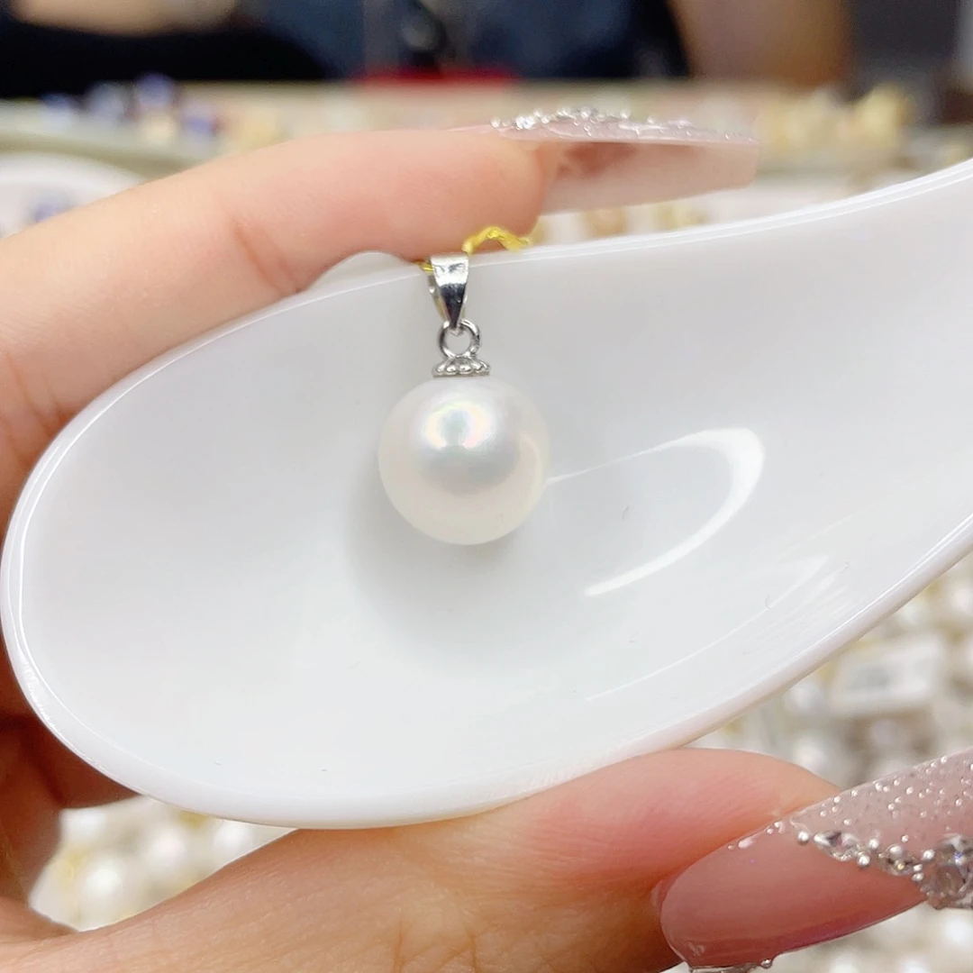 淡水珍珠未镶嵌吊坠(赠链)