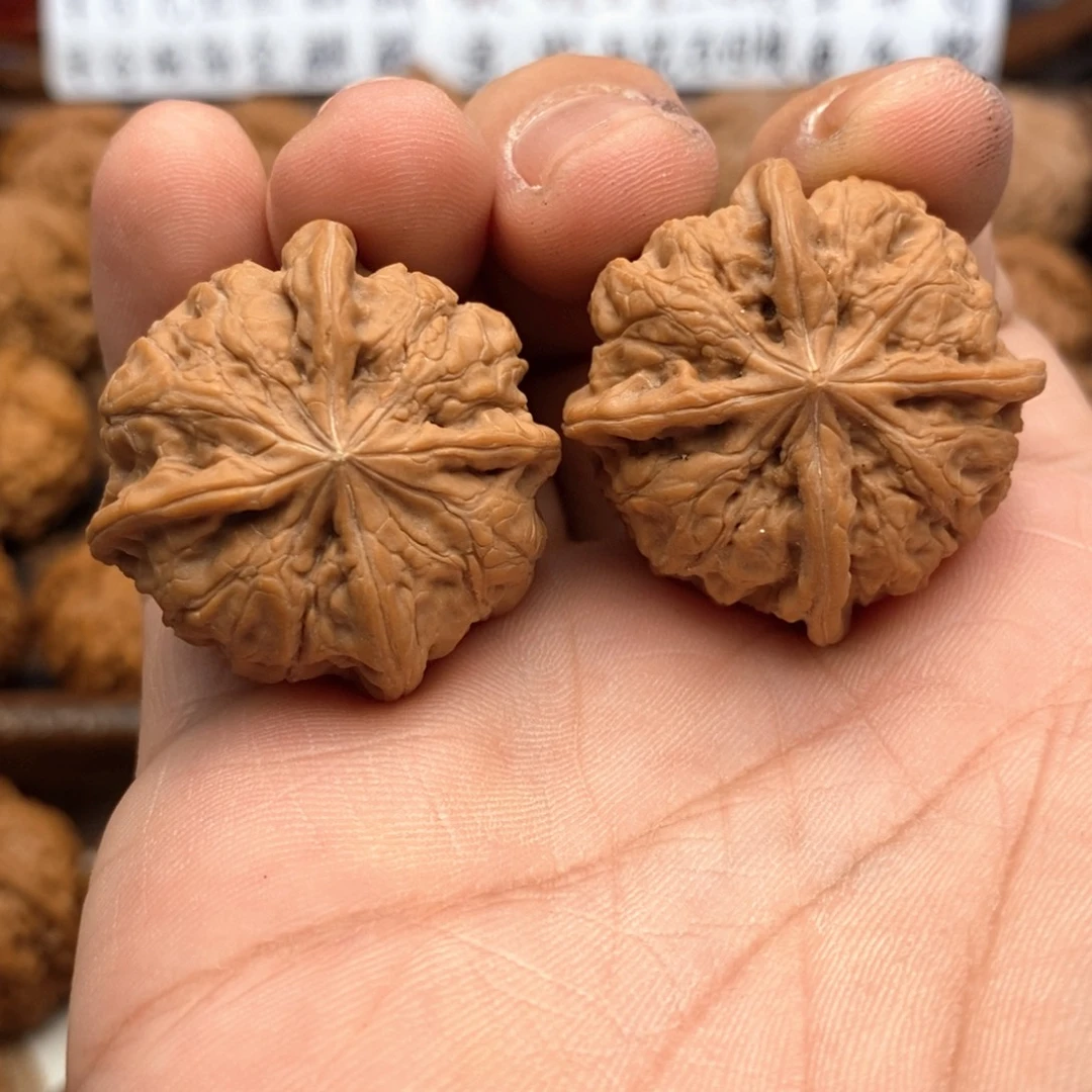 吊坠文玩核桃33尺 全品雨花石正四棱 15