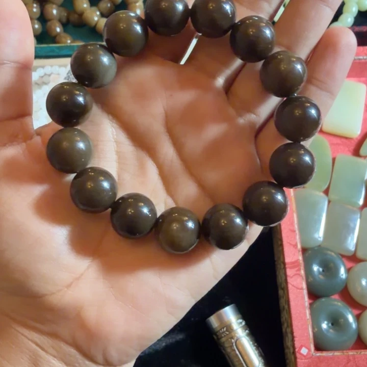 和田玉（糖玉）未镶嵌手链