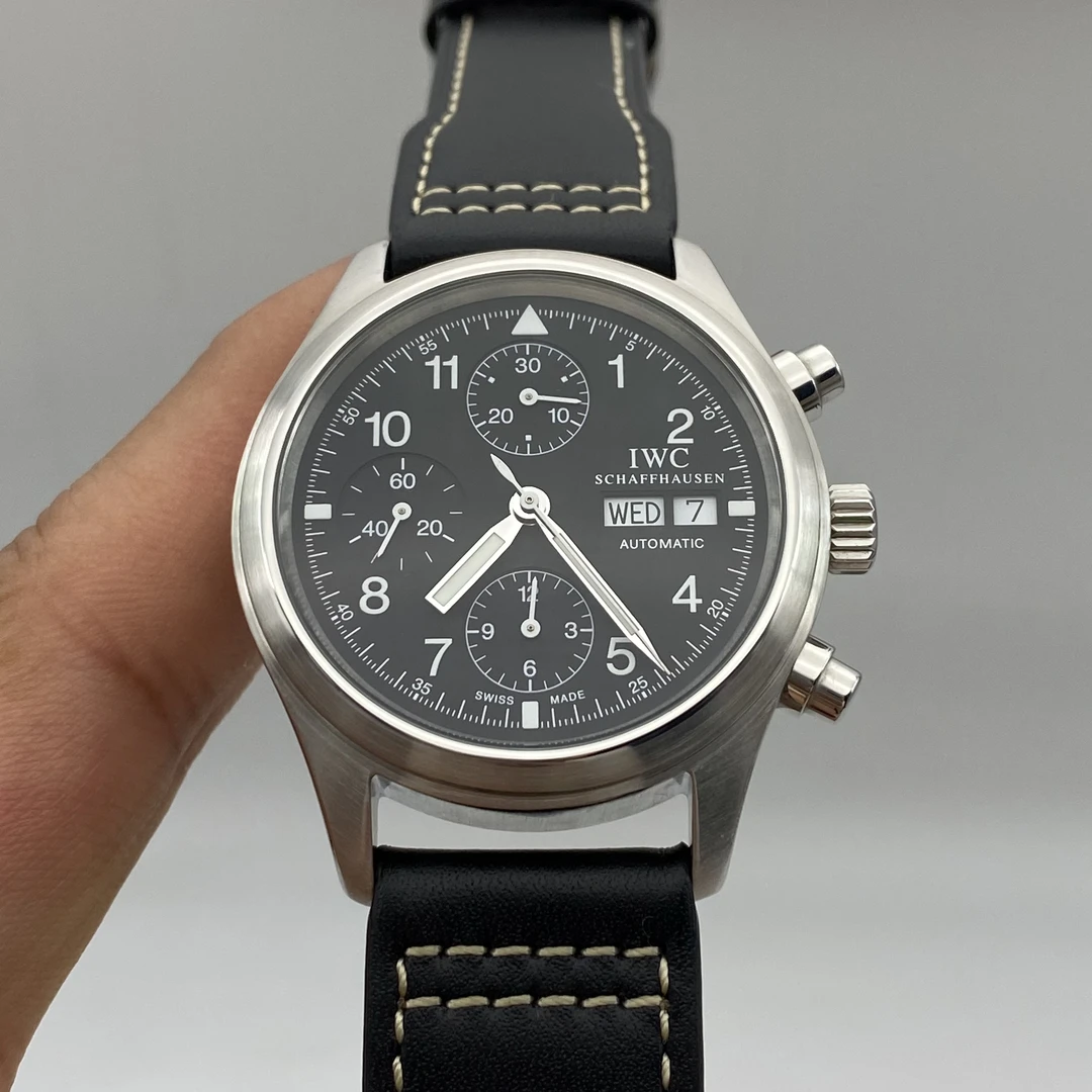 95新 IWC/万国 万国 飞行员 计时 表径：39mm