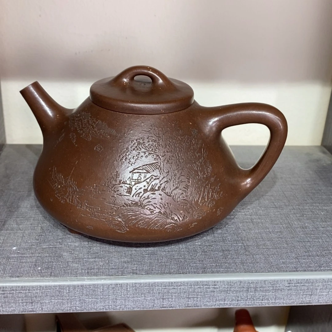 茶壶紫泥原矿手工177
