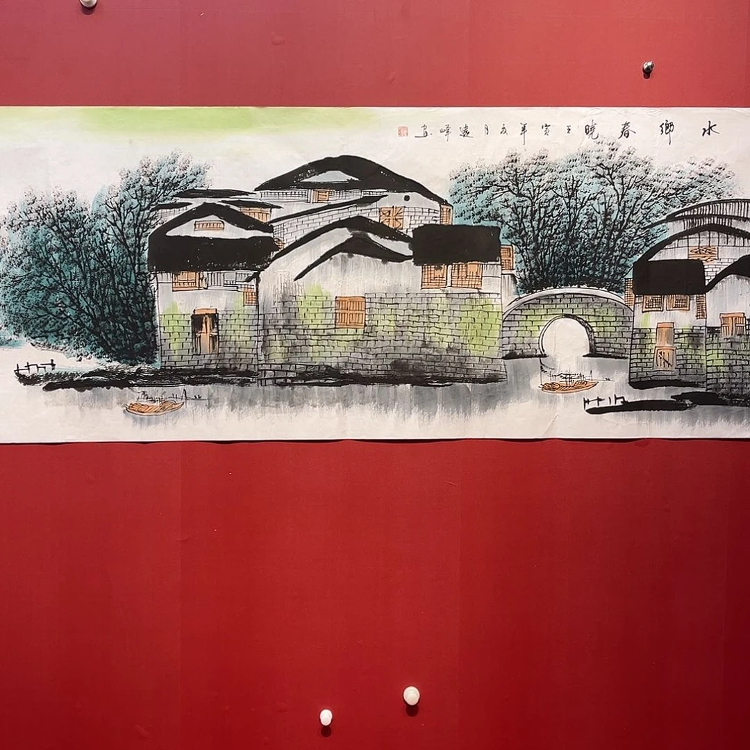 国画手绘国画作品