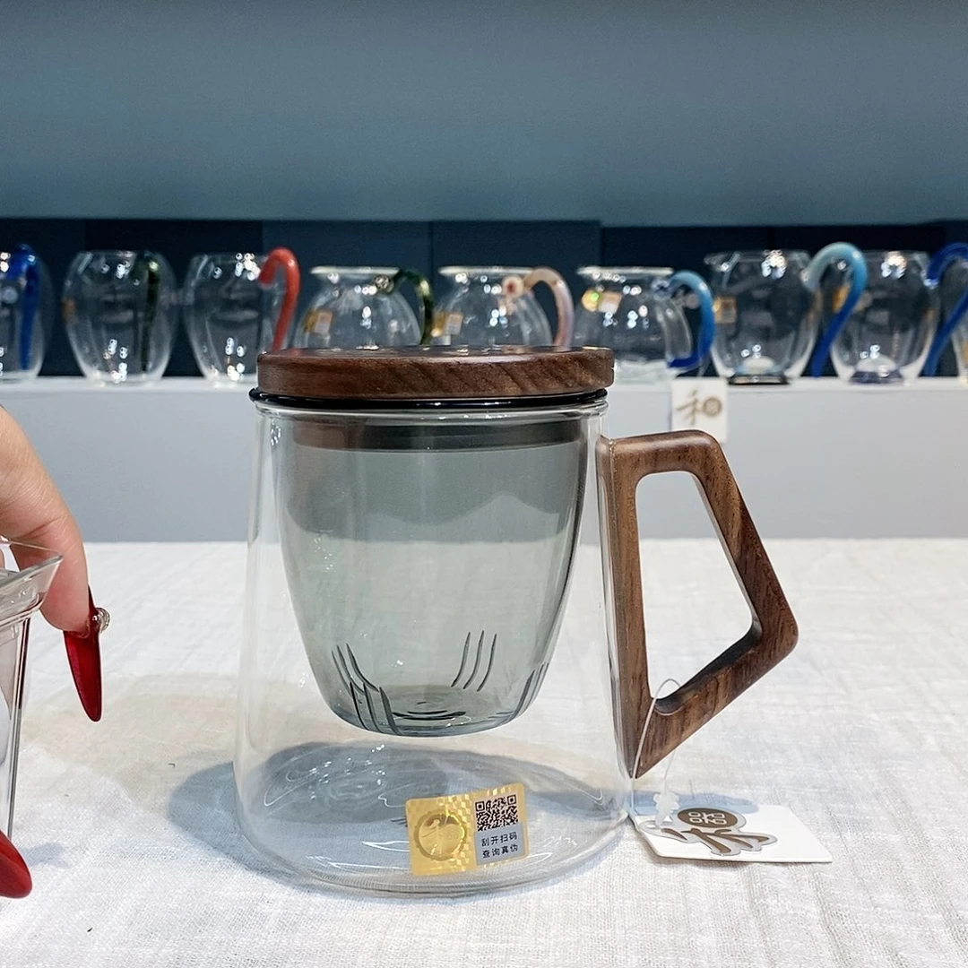 水晶玻璃吸管款，