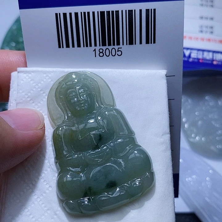颈饰未镶嵌翡翠天光墟翡翠市场现金代购