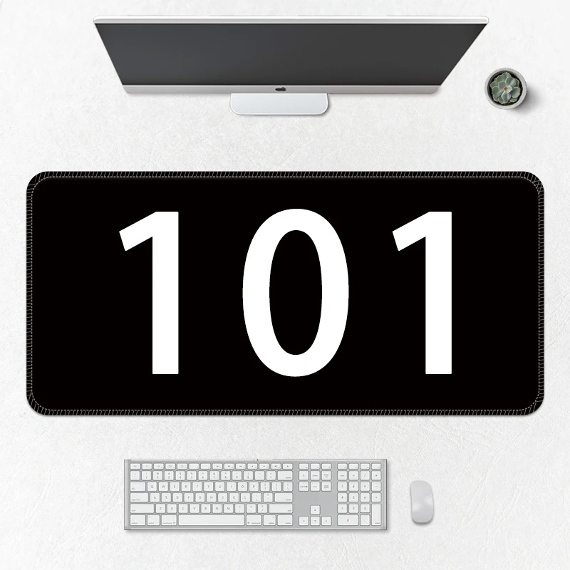 北游专属【101号】动漫鼠标垫超大号办公电脑桌垫游戏电竞加厚锁边