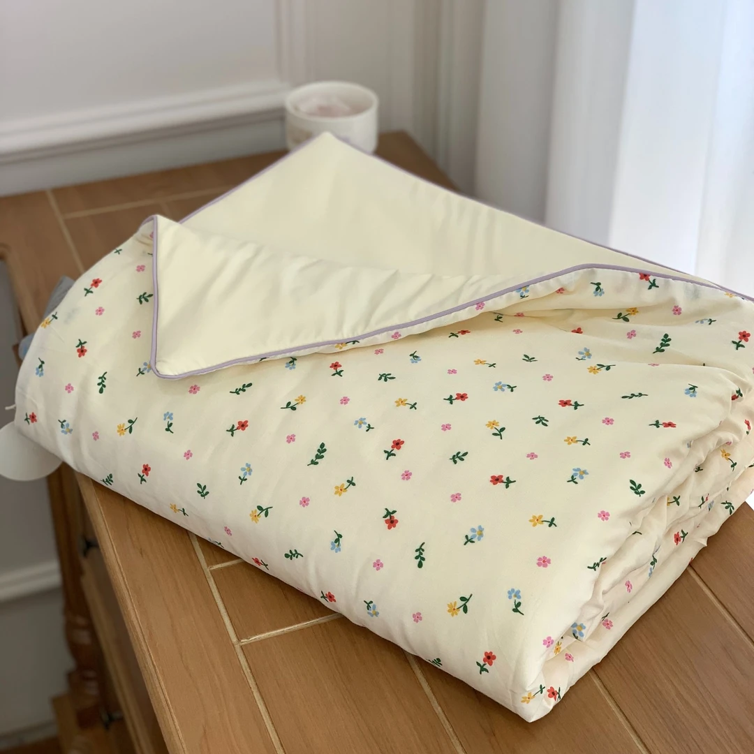 【双层纱专场】A面纯棉双层纱B面凉感锦氨夏季被子可机洗空调被芯