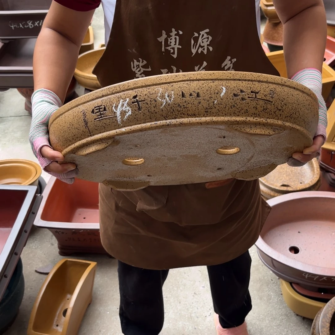 紫砂花盆盆景艺术