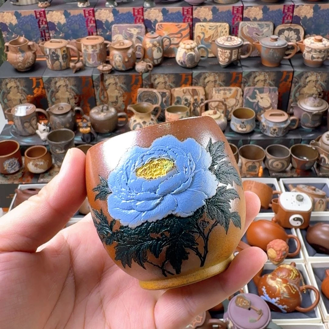 茶壶紫砂100cc原矿精工半手