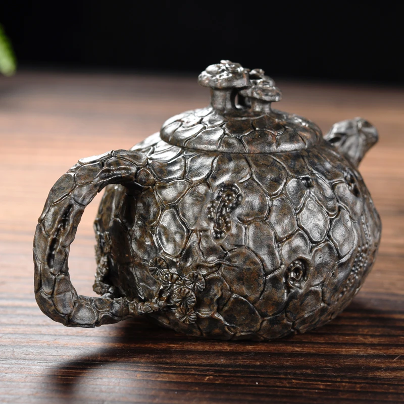 原创设计：金刚舍利原石供春壶 手工壶