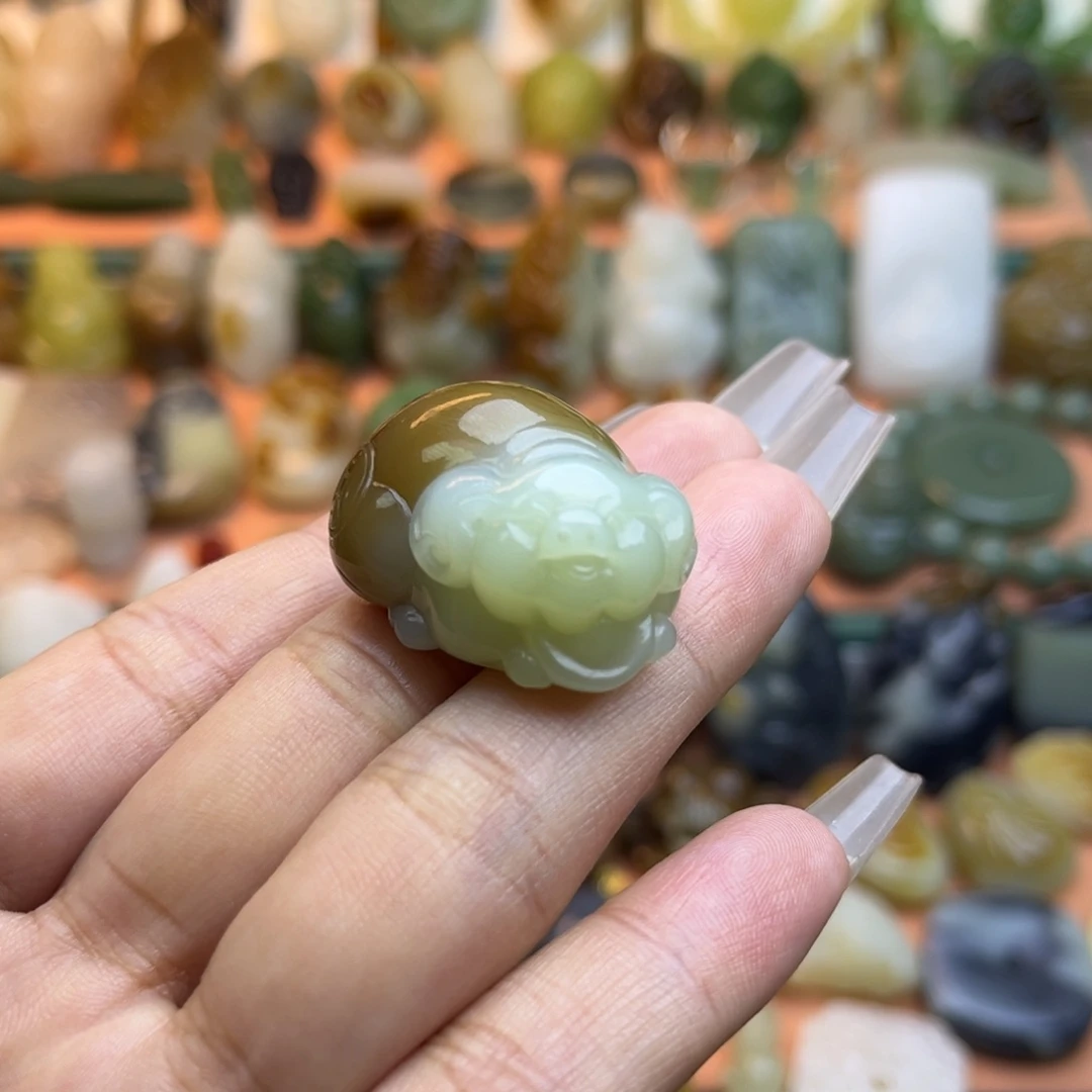 和田玉颈饰未镶嵌z*i