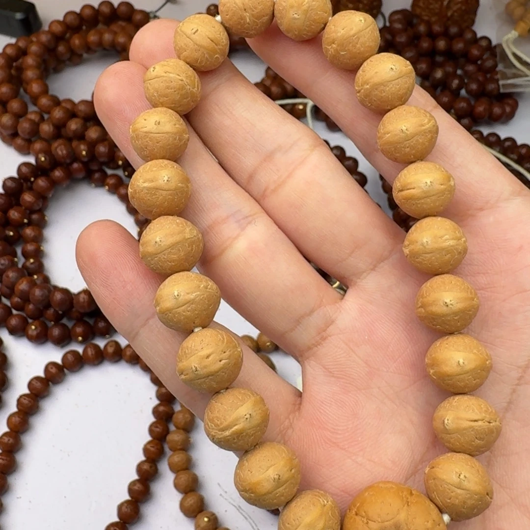 手串凤眼菩提12飞碟实心籽