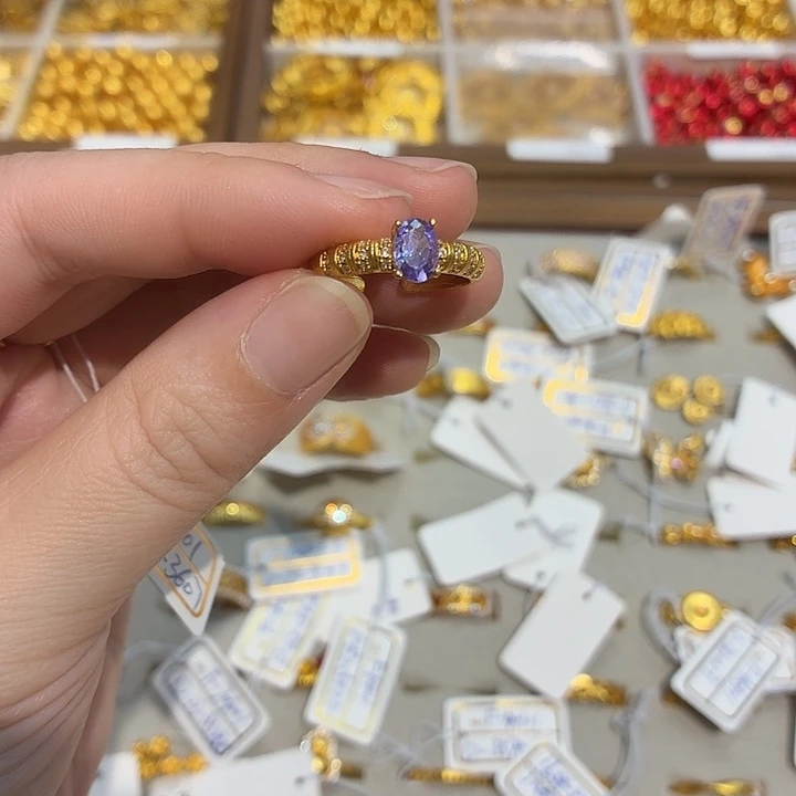 铜合金8327强保色发    1  个壹笔壹戒指