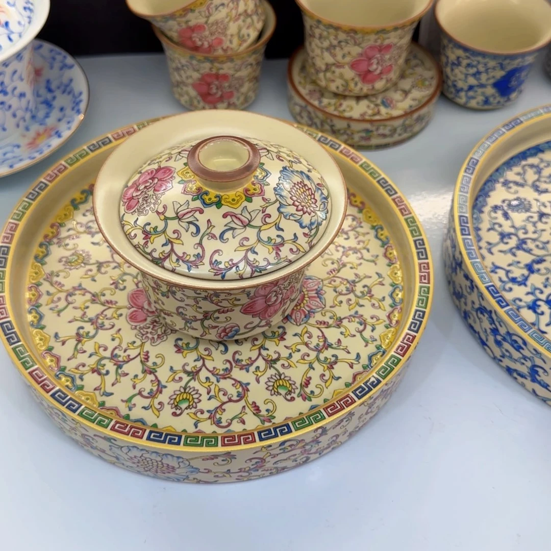 这些盖碗真好看！！！