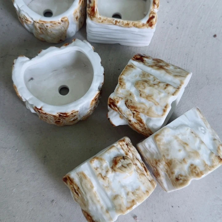 半手工花盆浮力炸9.99包邮清