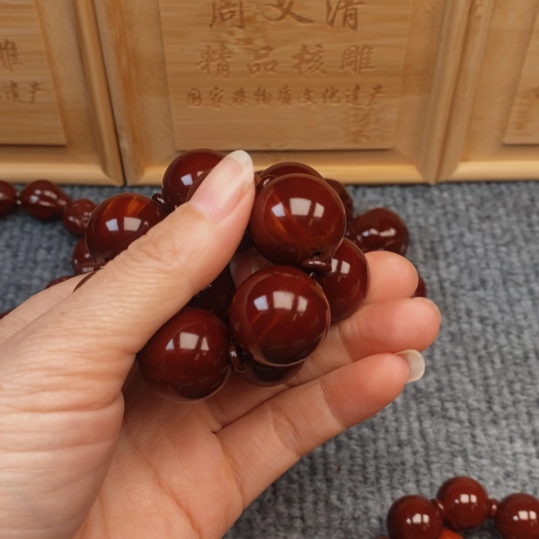 刘***生手串/手链橄榄核四花光柱