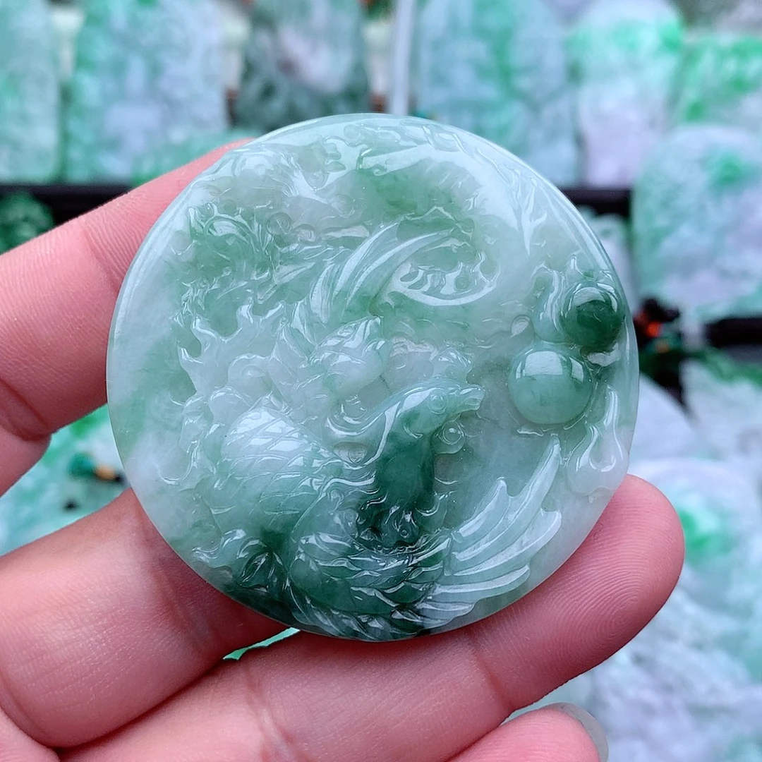 翡翠吊坠(不含链)未镶嵌