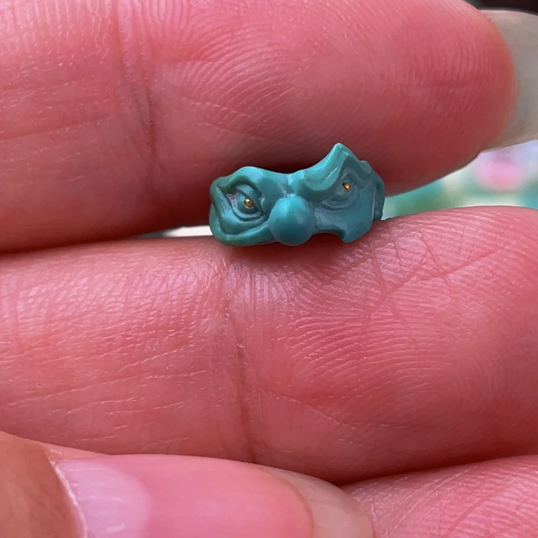 绿松石未镶嵌配饰