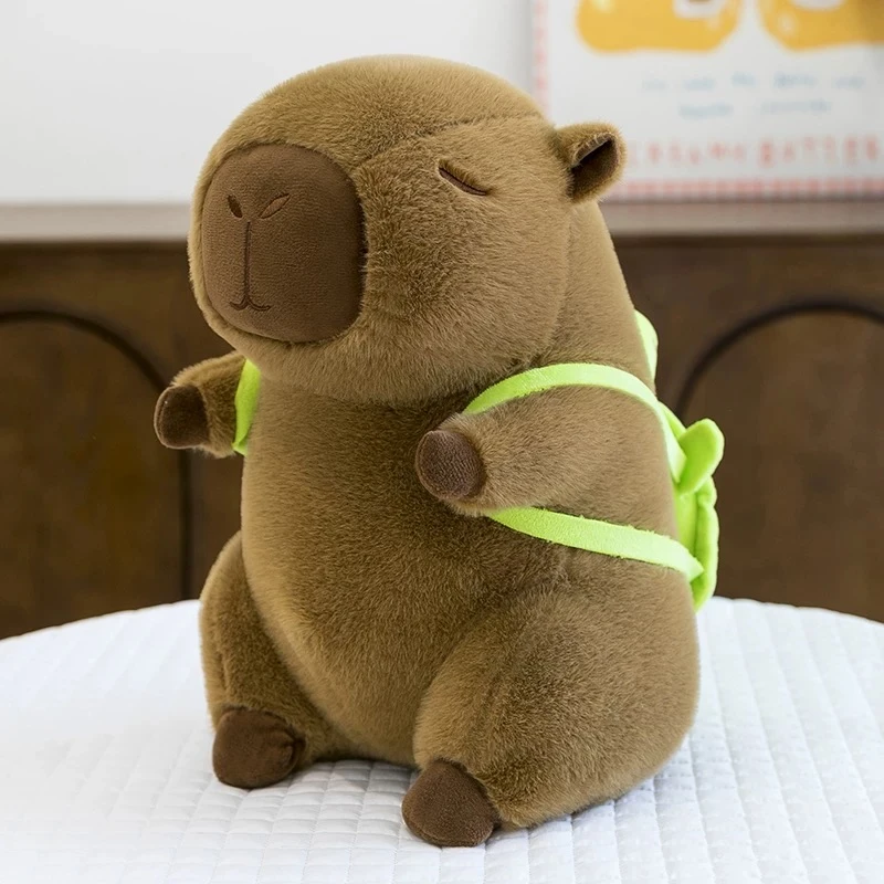 阿喜可爱乌龟卡皮巴拉【40cm】可爱毛绒玩具(测量误差2~3cm)