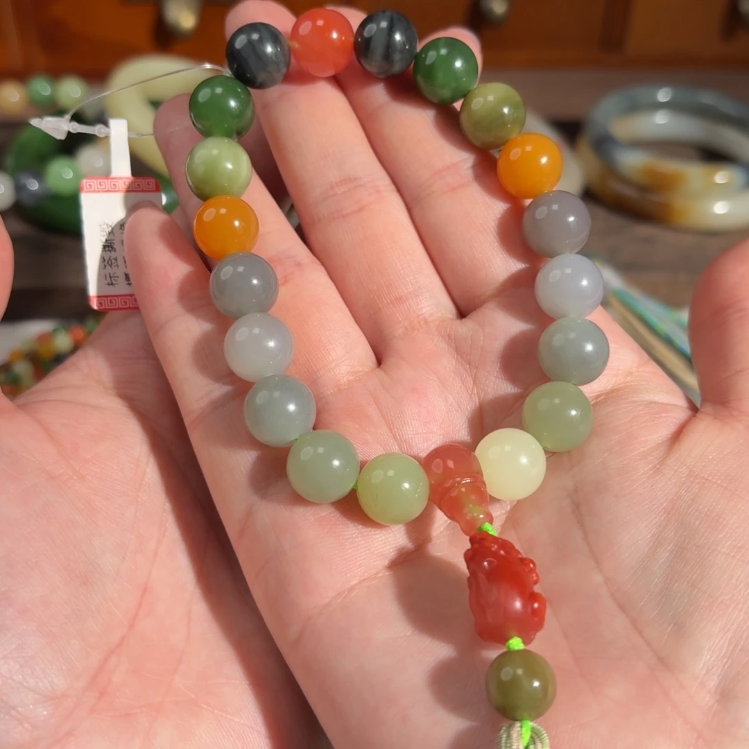 和田玉珠子12未镶嵌