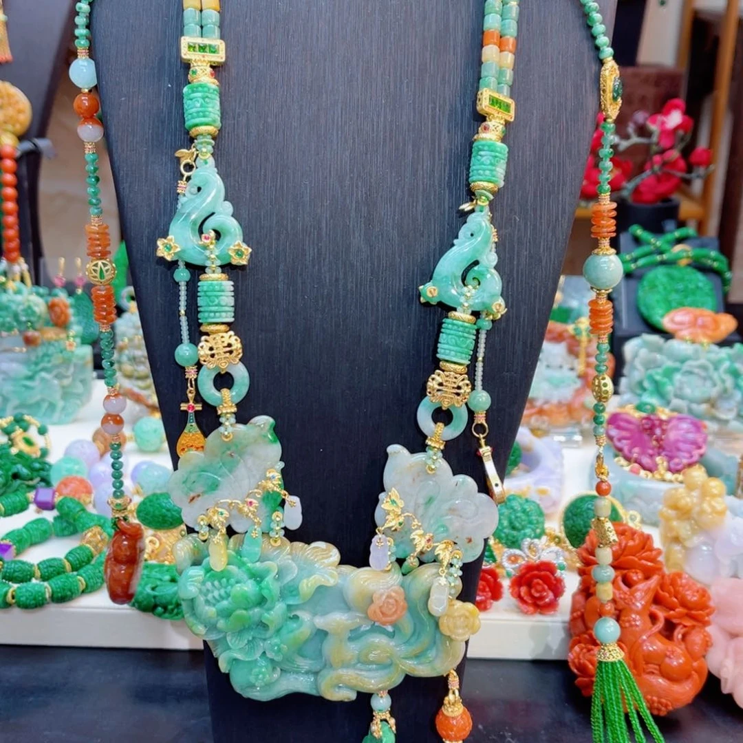 翡翠颈饰合金48小时鉴赏期