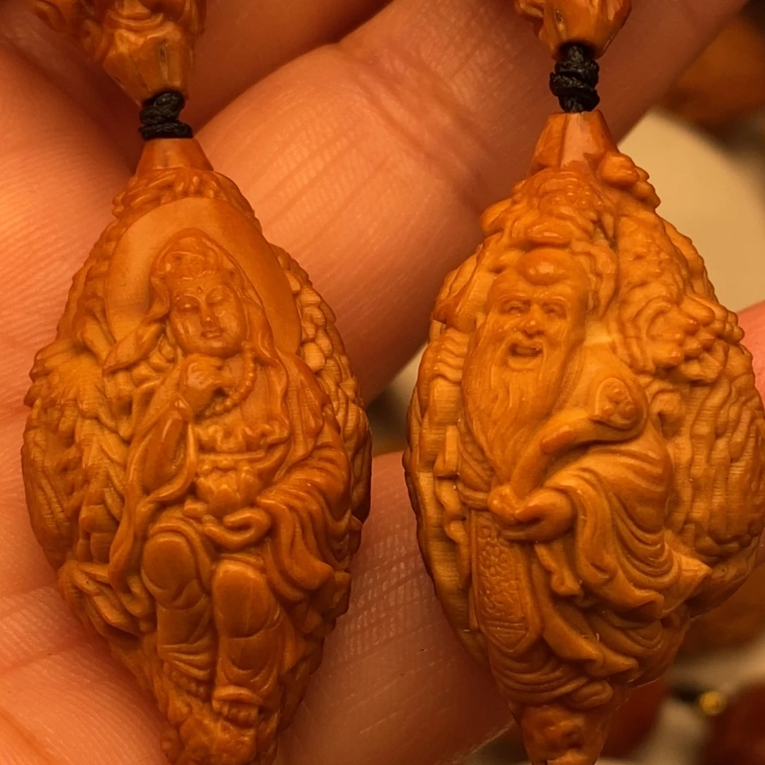 橄榄核吊坠橄榄个很开朗来看看姐姐