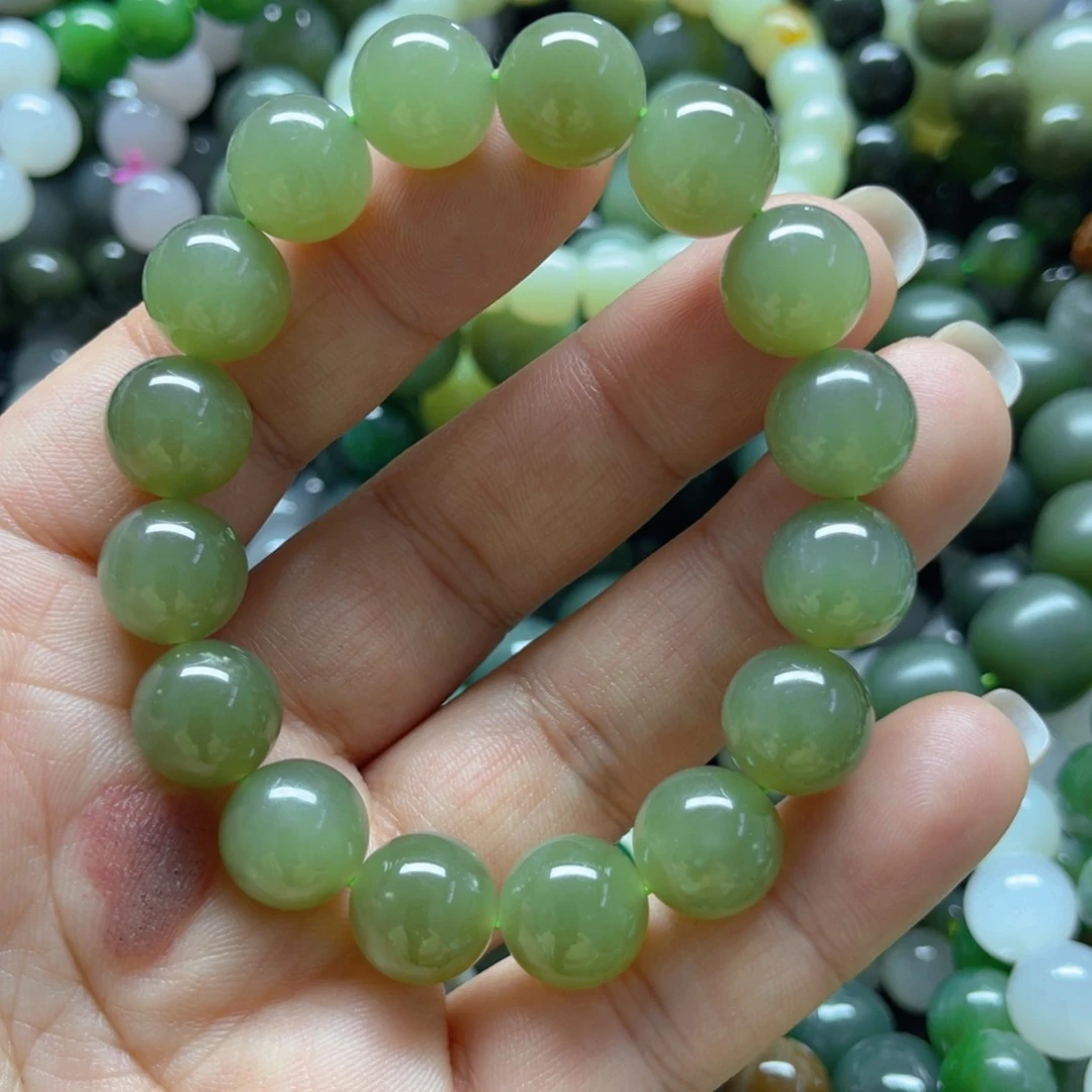 和田玉手链未镶嵌