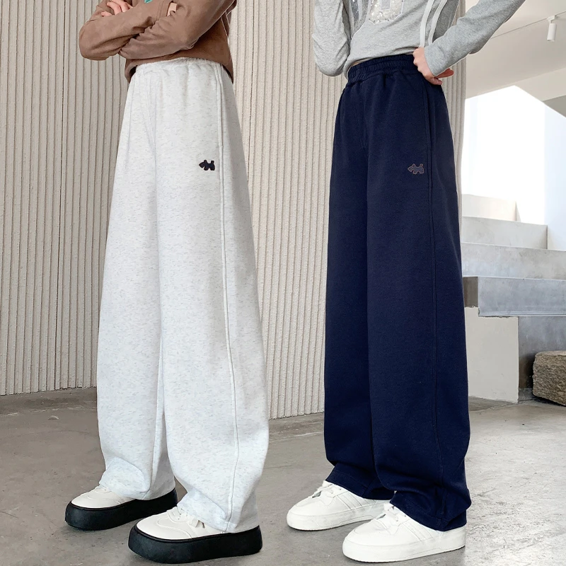 女童裤子春秋直筒2025中大童休闲韩版长裤女孩春季卫裤百搭洋气潮