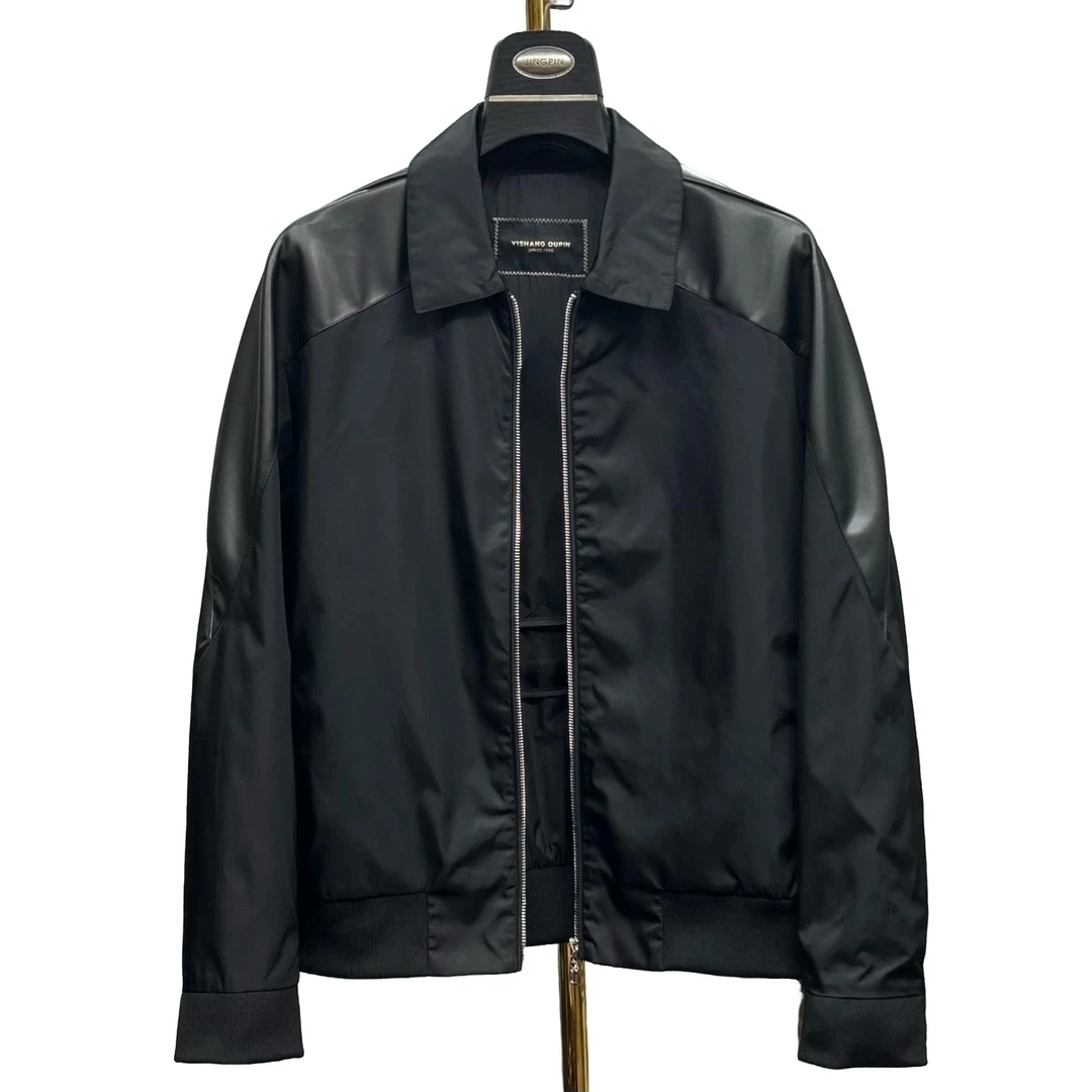 359男士早秋时尚休闲百搭单夹克