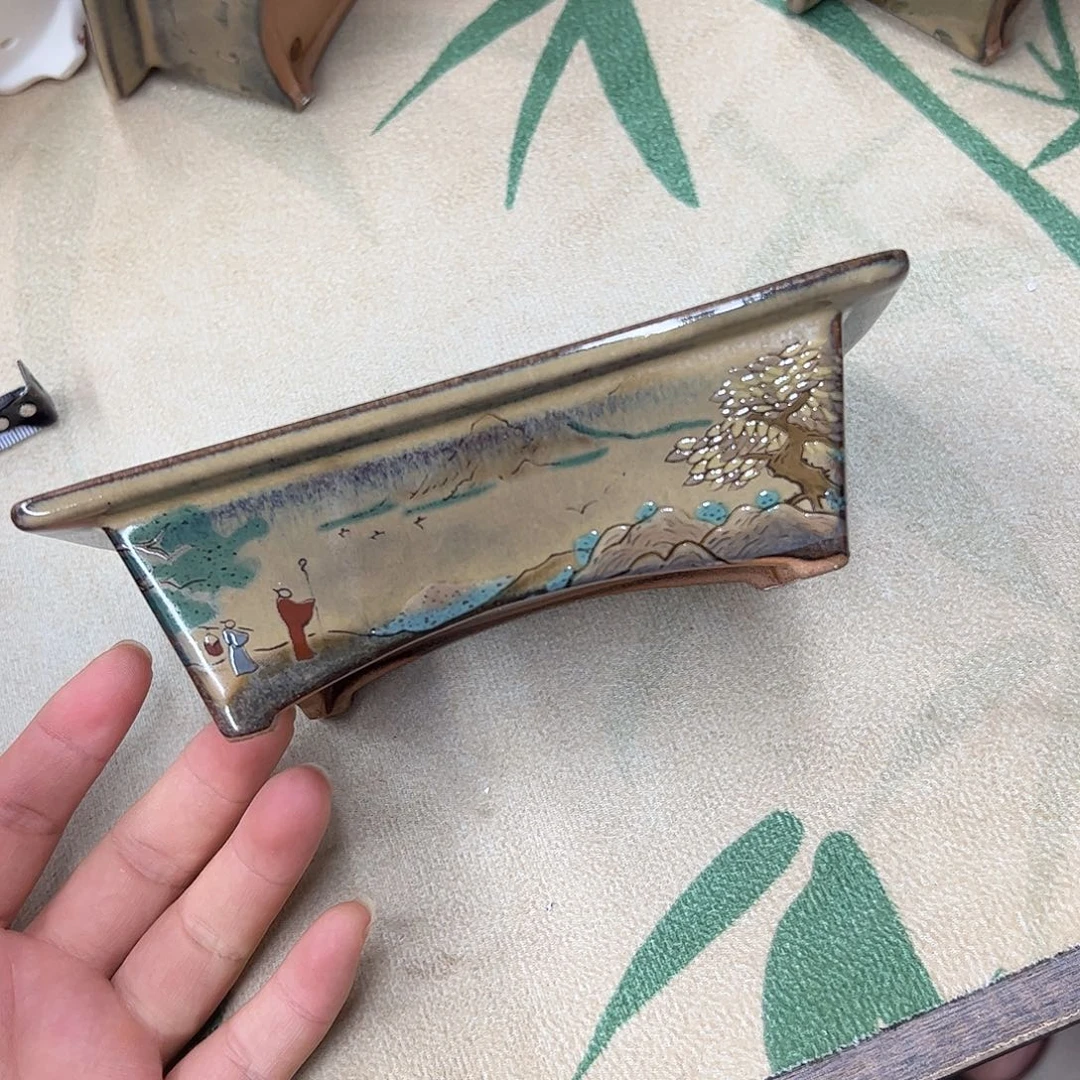 紫砂花盆116号瑕疵15/11/4.5cm