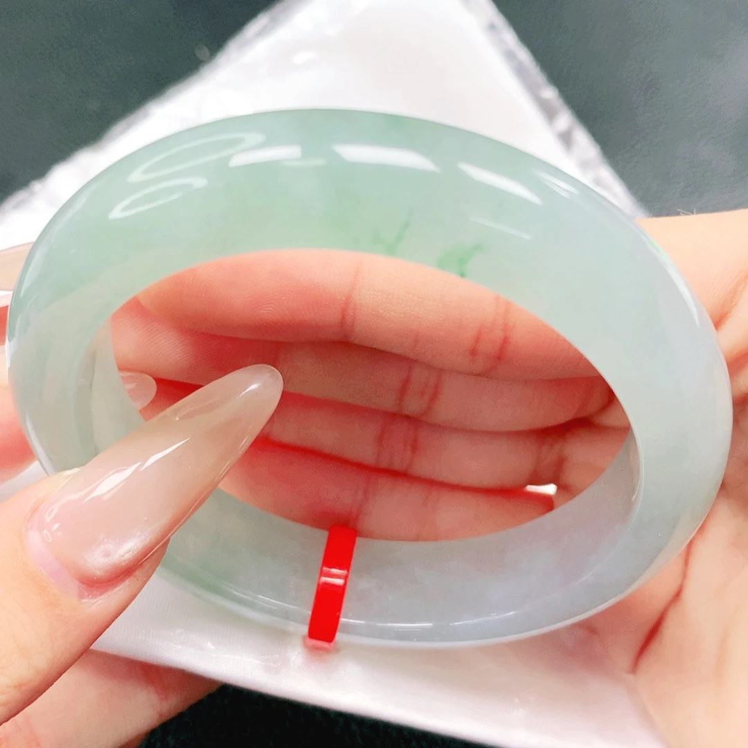 翡翠未镶嵌手镯58