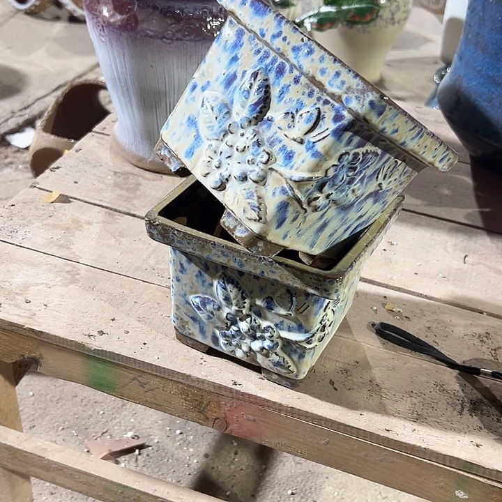 紫砂花盆花盆花盆