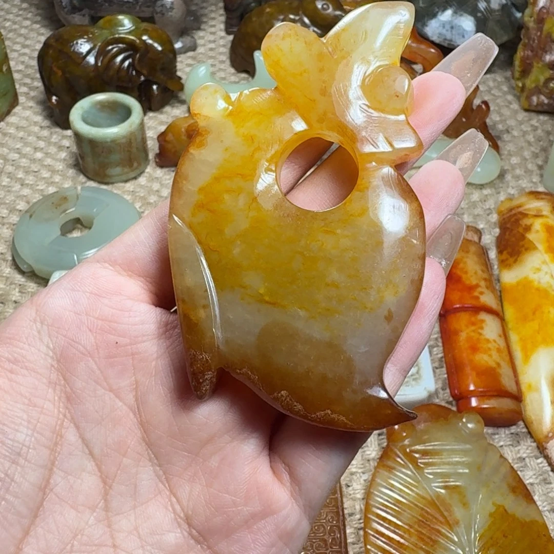 吊坠白玉菩提挂件