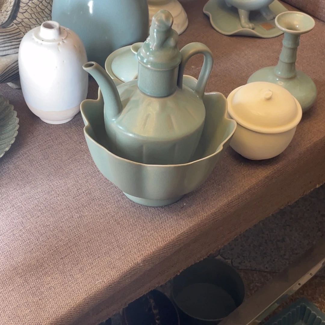 赏品汝温酒壶一套