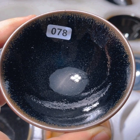 茶盏原矿原釉柴烧建盏