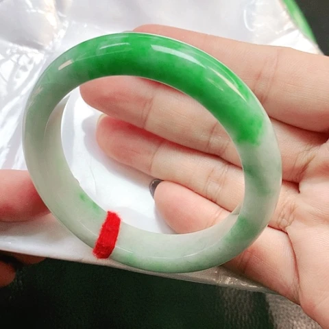 未镶嵌手镯翡翠正圈2344