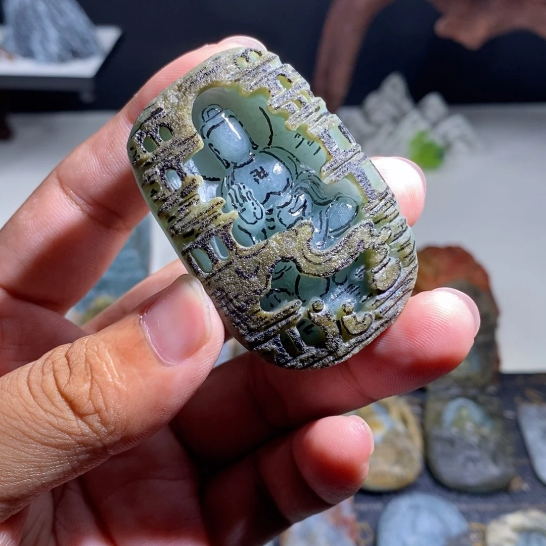 未镶嵌定制翡翠缅甸天然A货翡翠