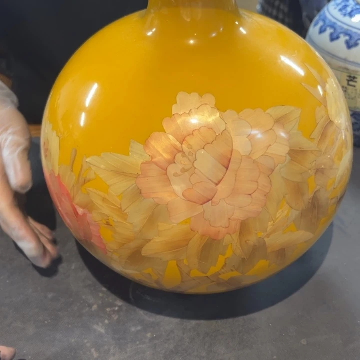 櫻***桃瓷片拾六家的瓷器瓷器