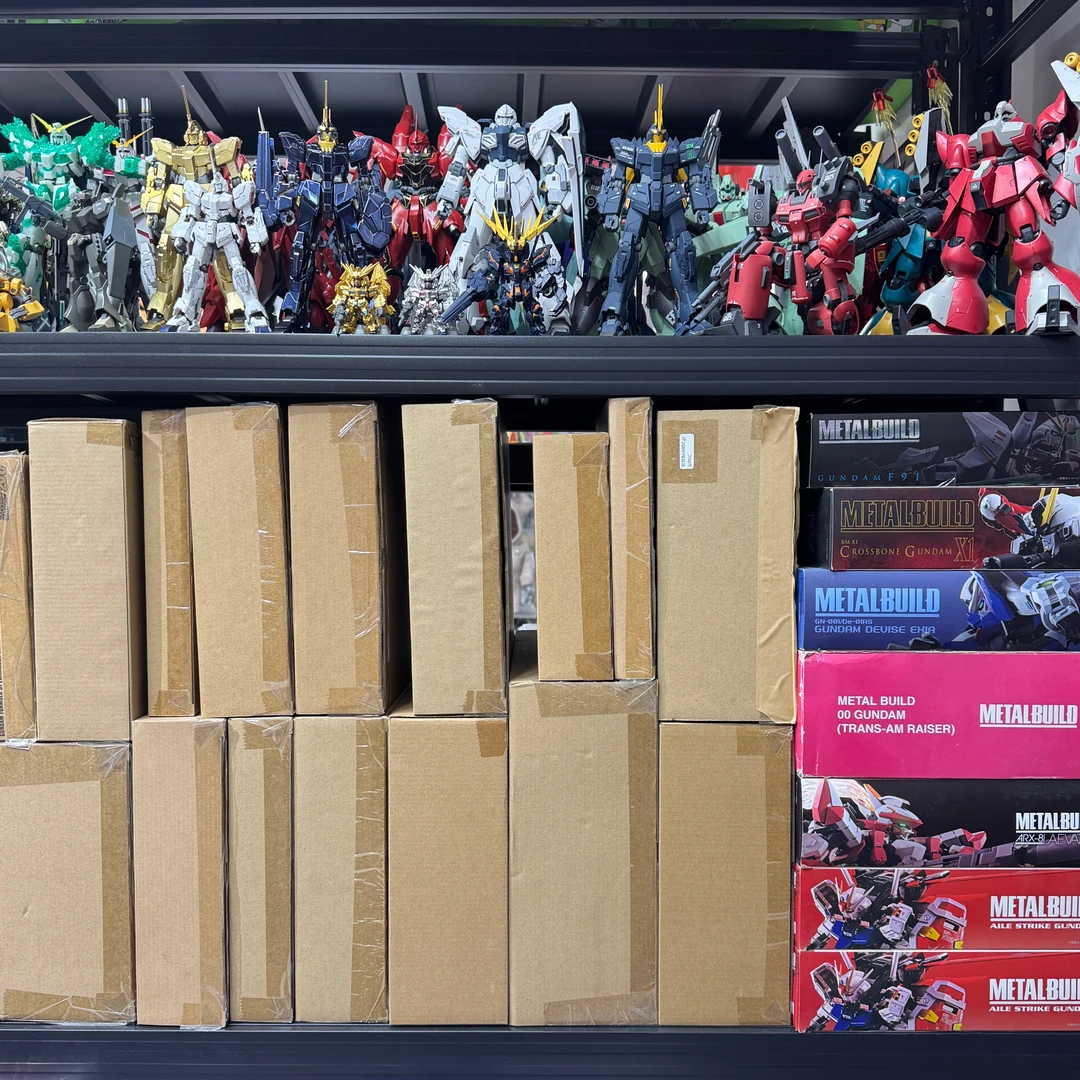 【拼装成品】动漫机甲角色模型玩具（过款后拍）