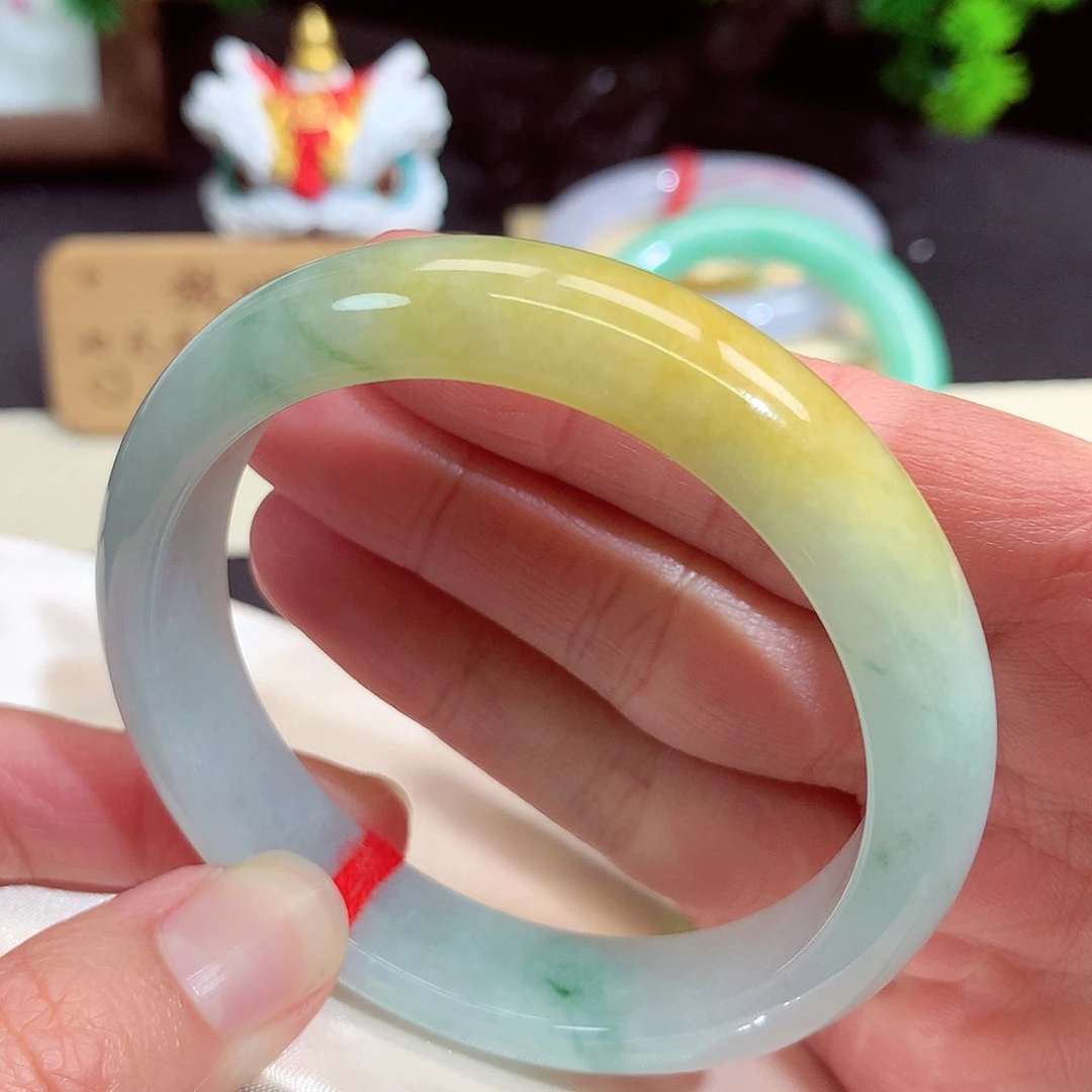 翡翠未镶嵌手镯1273