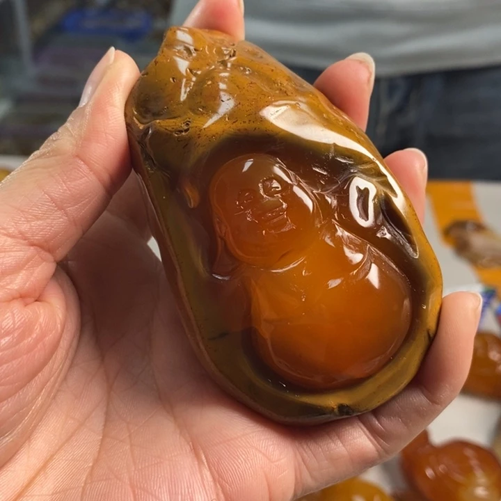 玛瑙/玉髓吊坠(不含链)未镶嵌