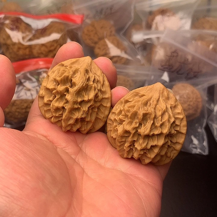 核桃大帝王43尺把件