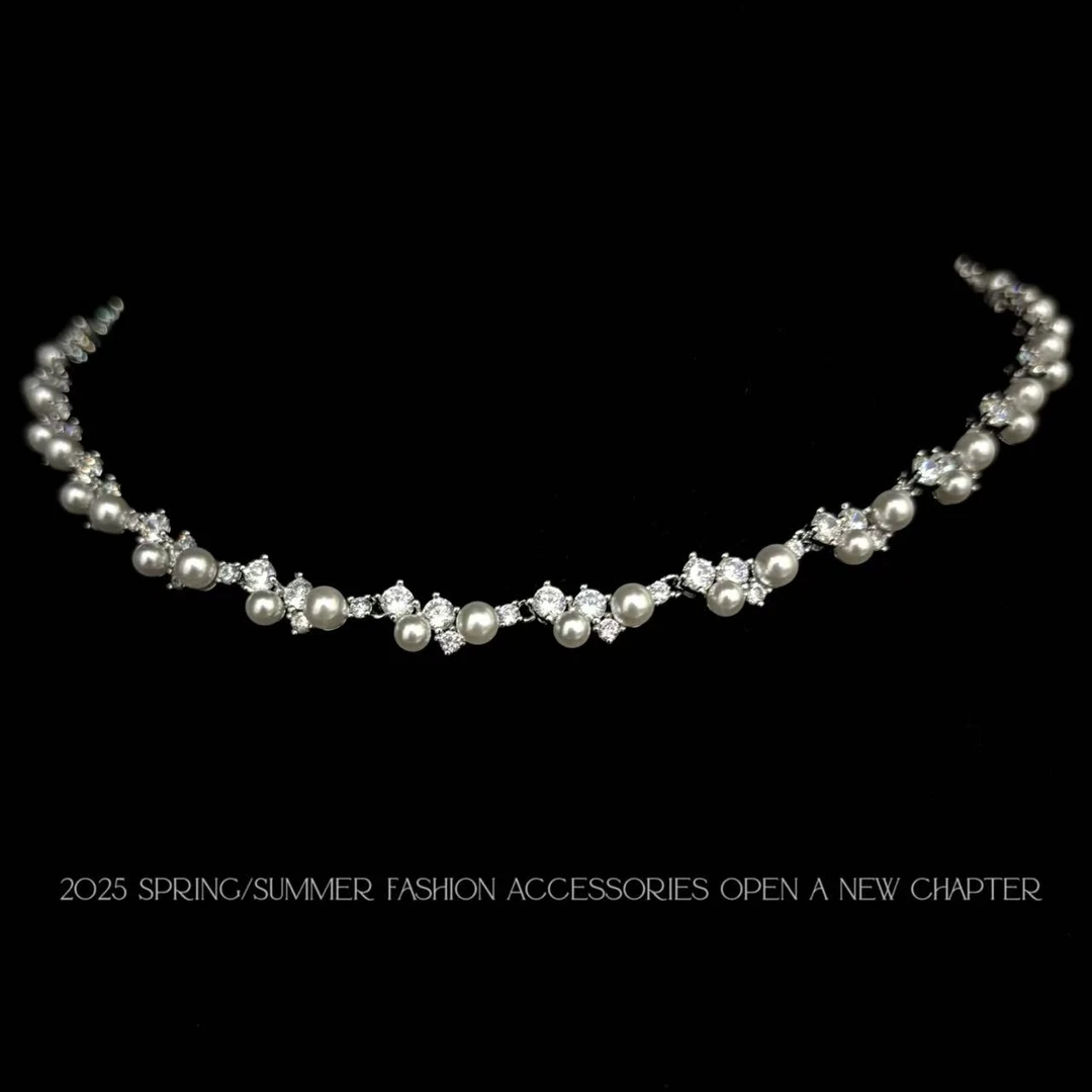 铜合金项链 镀K金 2025款C9160【气泡珠韵项】BOBAOLI 项链