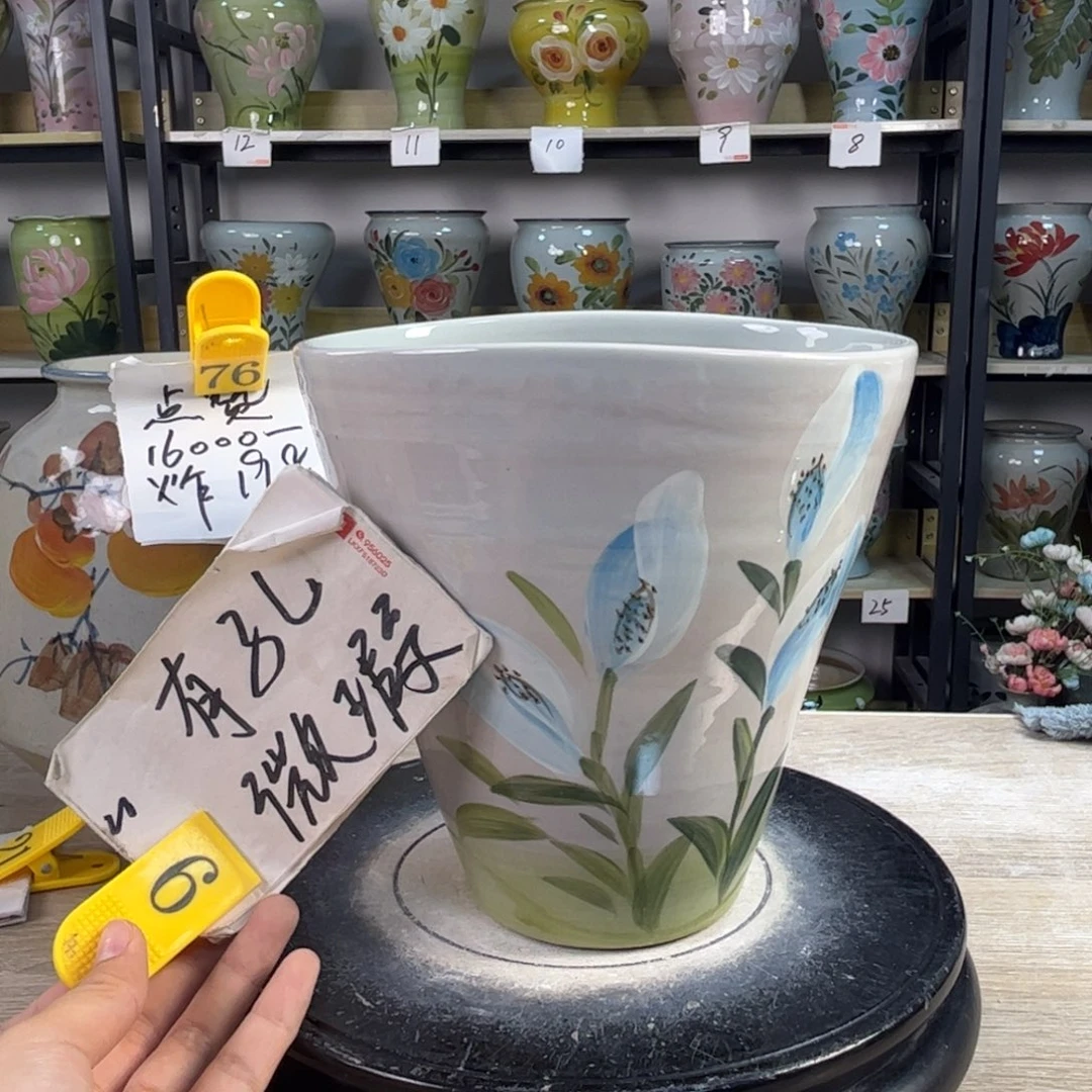 罐1tc景德镇陶瓷花盆